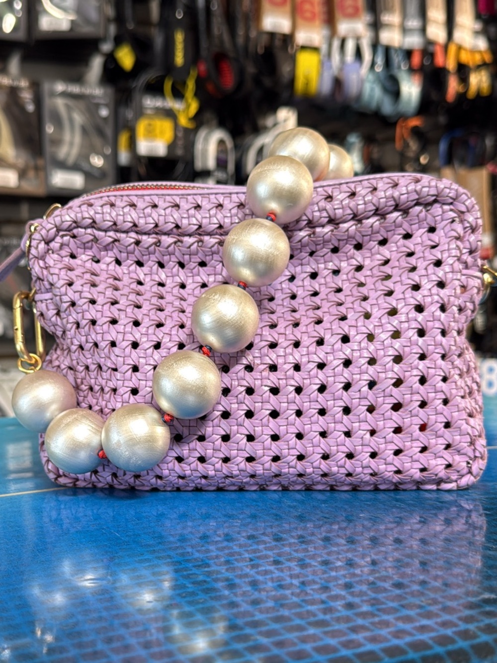 Clare V Pearl Shortie Strap - Picture 2 of 4